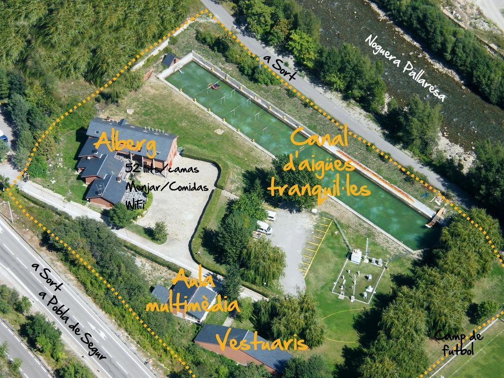 Alberg Escola de Piragüisme de Sort Exterior foto